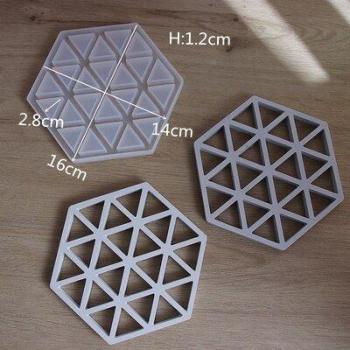 Plaster Round Silicone Mold