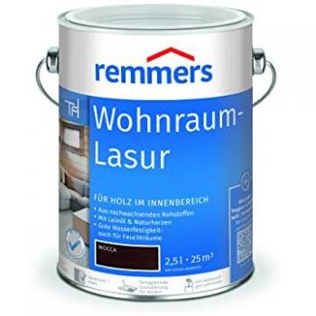 Remmers Wohnraum-Lasur, mocca, 2,5 l