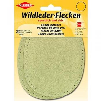Kleiber Wildlederflecken, beige, 12,5 cm x 10 cm