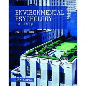 Environmental Psychology For Design, Second Edition (Paperback)