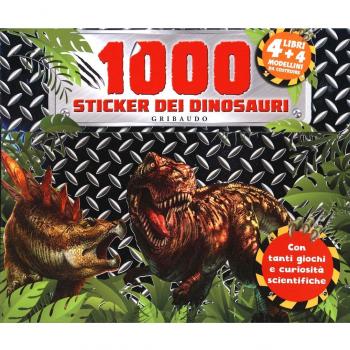 1000 stickers dei dinosauri. Con adesivi. Ediz. a colori. Con Adesivi
