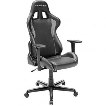DXRacer Formula Series Gaming Seat – Black with Grey Accents