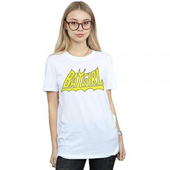 Batgirl Signature Cotton T‑Shirt (White)