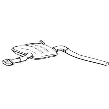 Silencieux avant VEGAZ FS-318 pour Ford