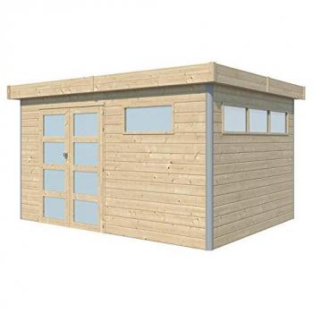 Chalet en Bois Aluminium Design 11.36 m²