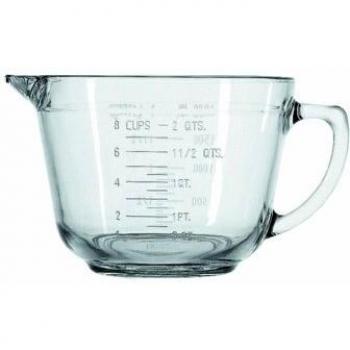 Anchor Hocking 81605L20 Glass 2 Quart Batter Bowl