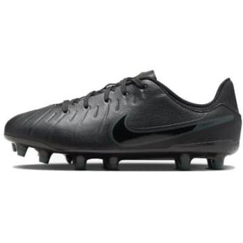 Nike Jr. Tiempo Legend 10 Academy FG/MG Black/Black-Deep Jungle