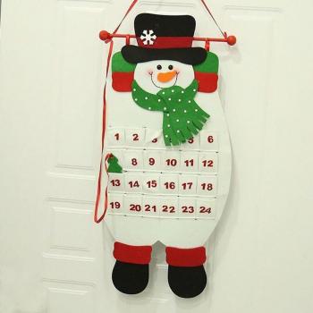 Christmas Countdown Wall Hanging Decoration
