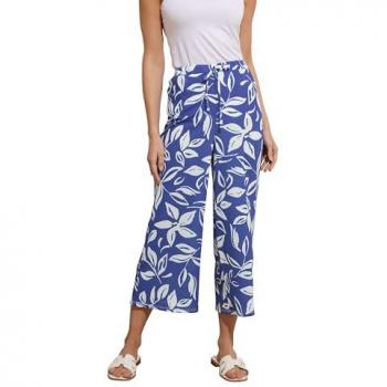 Taille Haute M & Co Bleu Mini Design Abstracte