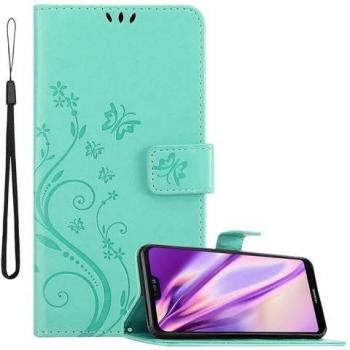 Protection coque Huawei P20 Lite en turquoise floral
