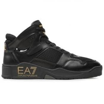 EA7 Emporio Armani Herren Sneakers X8Z039 XK331 M701 Schwarz 45_13