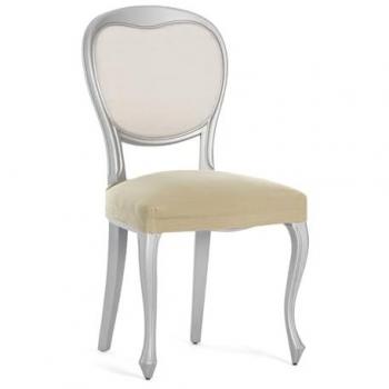Housse de Chaise Eysa Extensible Beige 50x10x50cm