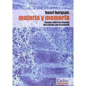 MATERIA Y MEMORIA
