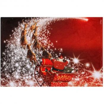 Estera Navideña Antideslizante Santa Claus