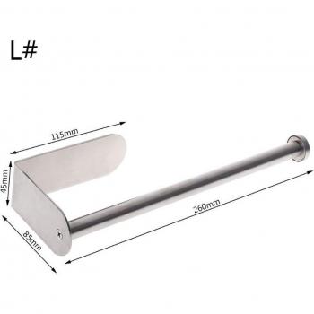 Bandeja de Soporte de Pared para Toalla y Rollo