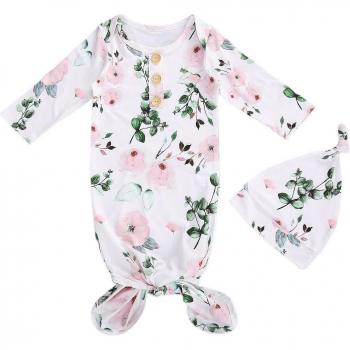 Manta Floral para Bebé Recién Nacido