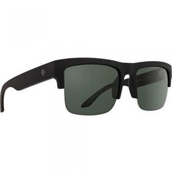 Spy Discord 5050 Occhiali Polarizzati Soft Matte Nera HD+ Verde Grigio