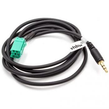 Adaptateur de radio voiture VHbw 120 cm pour Smart ForTwo (A450, C450)