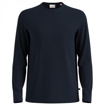 S.Oliver Langarmshirt mit Rundhalsausschnitt