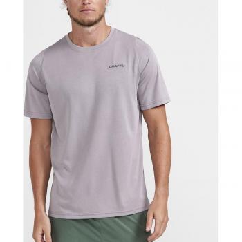 Camiseta gris Craft Core Essence Bi-blend para hombre, talla S