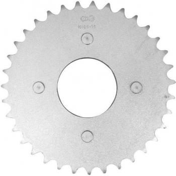 Couronne moto Afam 35T acier standard 420 pour Honda 50 Cb J (1977-1981), 50 Cf Chaly (1979-1994), 50 St Dax (1978-1993)