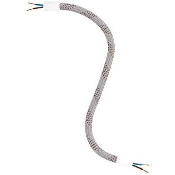 Câble Tuyau Flexible RM72 – 30 cm, Couleur Blanche Métallique