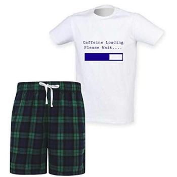 Rapid Rise Caffeine Loaders: Men's Sleepwear (Green, 2XL)