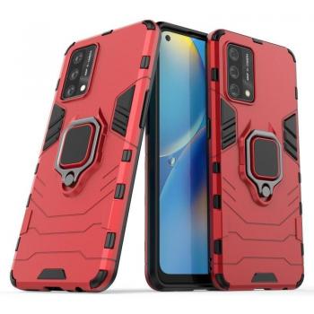 Funda Rígida con Anillo para Oppo A74 4G
