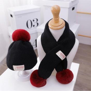 Conjunto de gorro cálido y bufanda para invierno