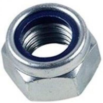 Ecrou M6 Indesserrable Bague Nylon INOX A4
