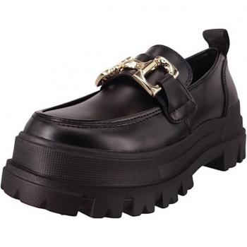 Buffalo Loafer mit Kette Schwarz 38 für Frauen