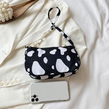 Tragbare PU Handtasche mit Kuhdruck