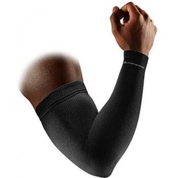 McDavid Elite Compression Arm Warmers Black with Alternate Blue M Male