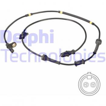 Delphi Raddrehzahlsensor hinten rechts für Fiat Brava/Bravo