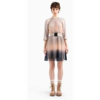 Vestito Beige in Pizzo Armani Exchange per Donna