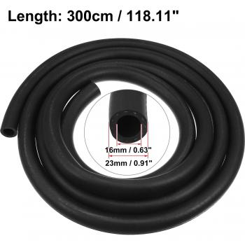 Manguera Recta y Flexible Uxcell para Calentador de Coche, 300cm de Longitud