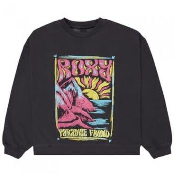 Roxy Lineup Black Kids – Sudadera Brushed
