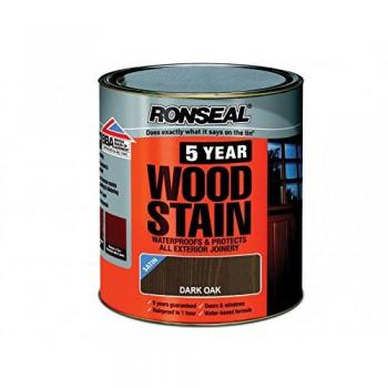 Ronseal 5 Year Protection Wood Stain for Natural Oak, 2.5 L