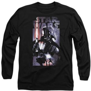 Lord Vader Black Long Sleeve T-Shirt with Poster