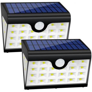 SolarBeam 28LED Carica USB Impermeabile IP65