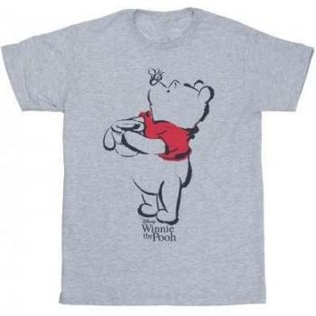 Winnie The Pooh Ladies Cotton Boyfriend T-Shirt