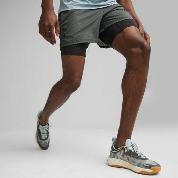 Pantalón corto Puma Seasons 5 Woven 2 In 1 Hombre Verde