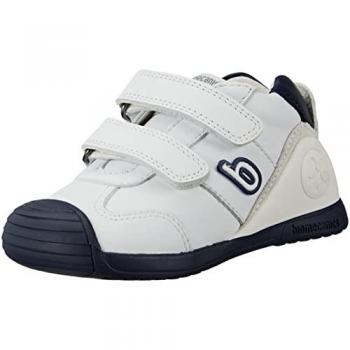 Deportivos marca BIOMECANICS para niño en color blanco-azul
