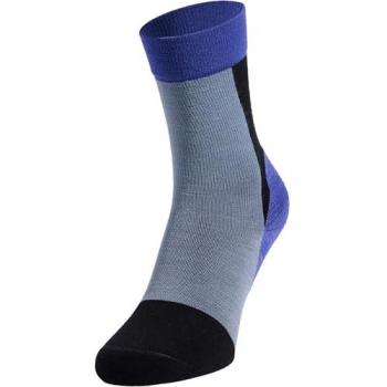 Chaussettes trekking Odlo Wool Crew performance bleu lilas 39-41