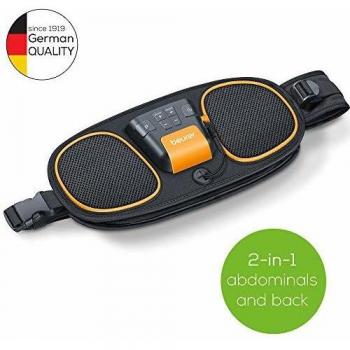 Beurer 2-in-1 Abdominal and Back Muscle Toning Belt EM39