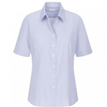 Stampa Camicia Donna Schwarze Rose Blu Light