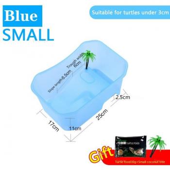 Turtle House with Open Design and Basking Platform
