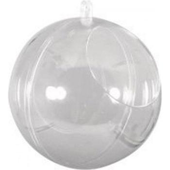 Kristall-Kugel 10cm, 2er Pack, mit Öffnung