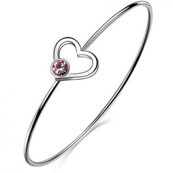 Bracciale rigido S'Agapò Join-Me Cuore (vari colori)