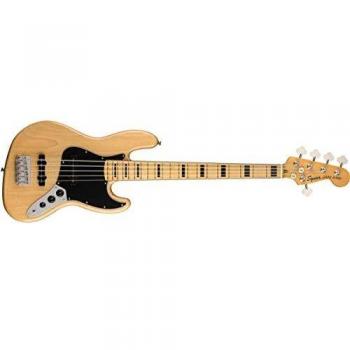 Squier Jazz Bass V 70s Classic Vibe MN Naturel